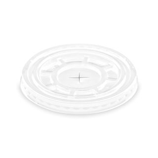 Műanyag lapos tető szívószál bevágással shaker pohárhoz és kehelyhez