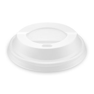 Papírpohár tető CPLA fehér (80mm)
