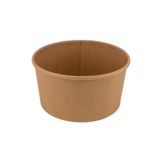 Salátás KRAFT papírtégely 1300ml (184mm)