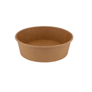 Salátás KRAFT papírtégely 500ml (150mm)