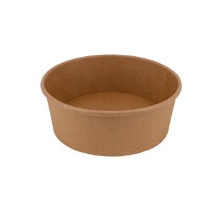 Salátás KRAFT papírtégely 750ml (150mm)